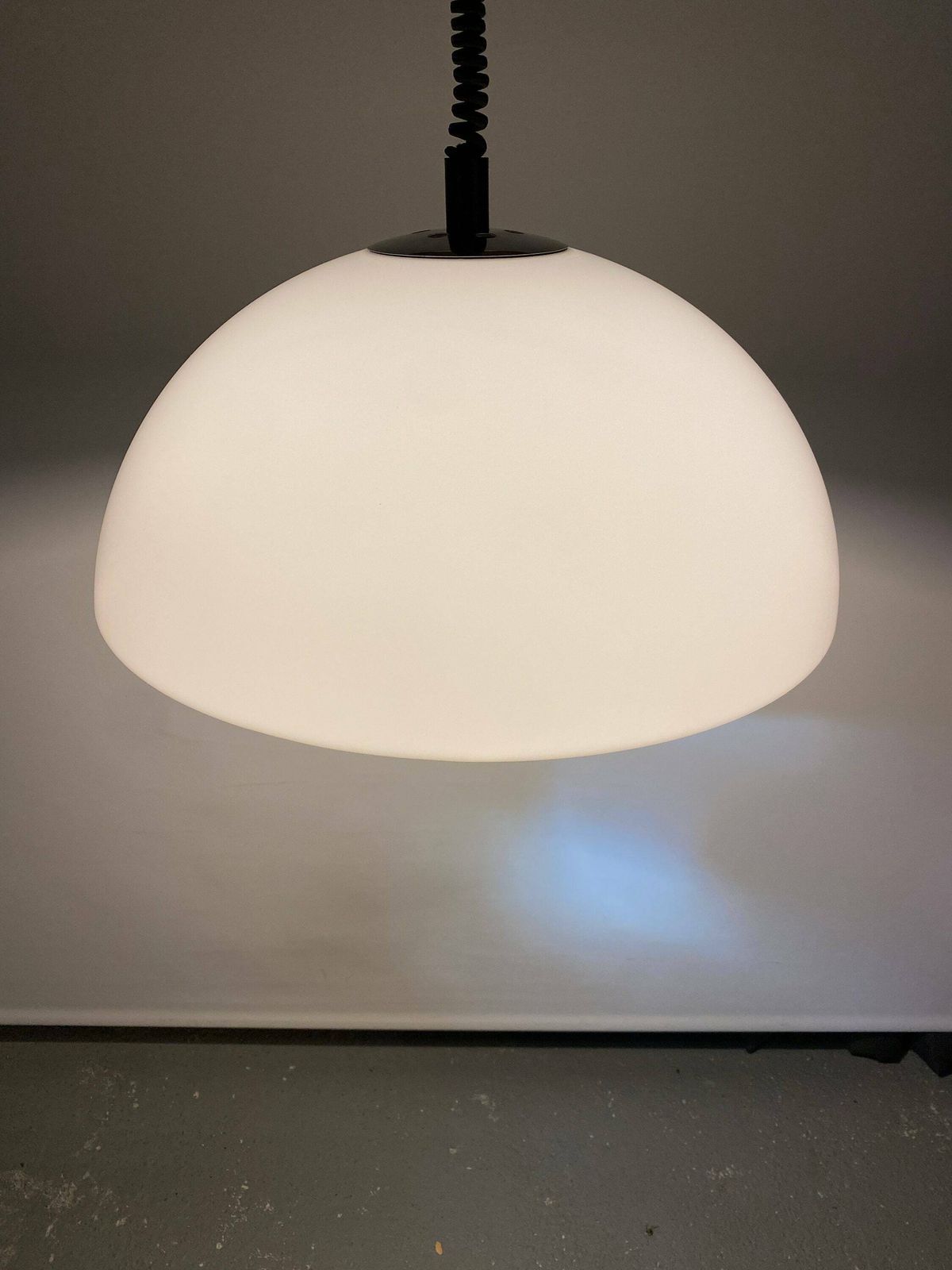 Vintage Witte Plexiglas/Acryl Hanglamp Van Gepo Amsterdam Xl 1975 photo buy