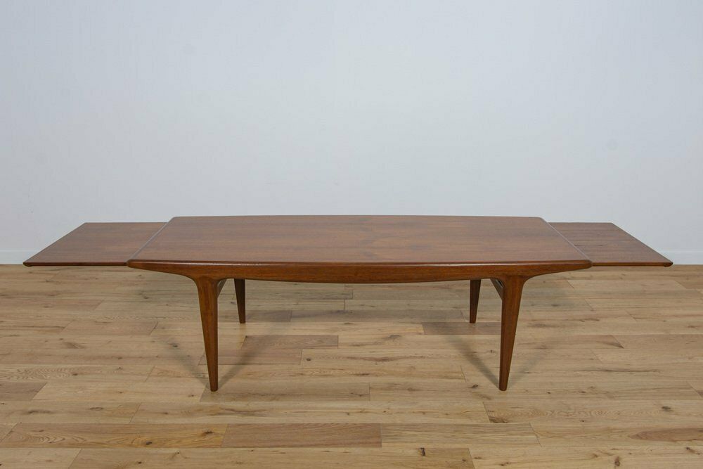 photo for sale Mid Century Teak Coffee Table By Johannes Andersen For Cfc Silkeborg Denmark 1960s