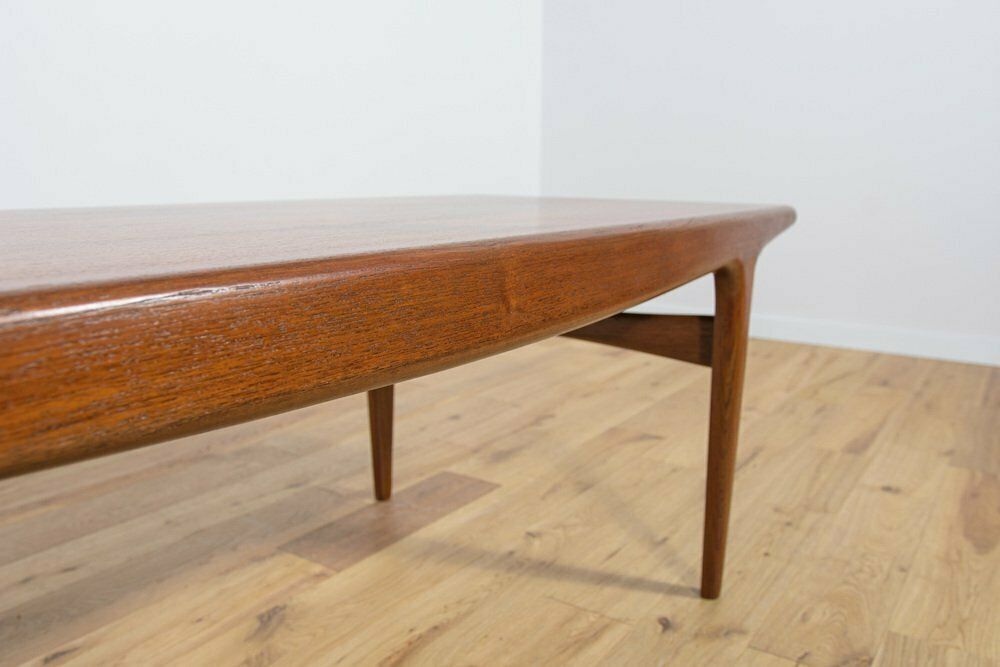 photo vinterior Mid Century Teak Coffee Table By Johannes Andersen For Cfc Silkeborg Denmark 1960s