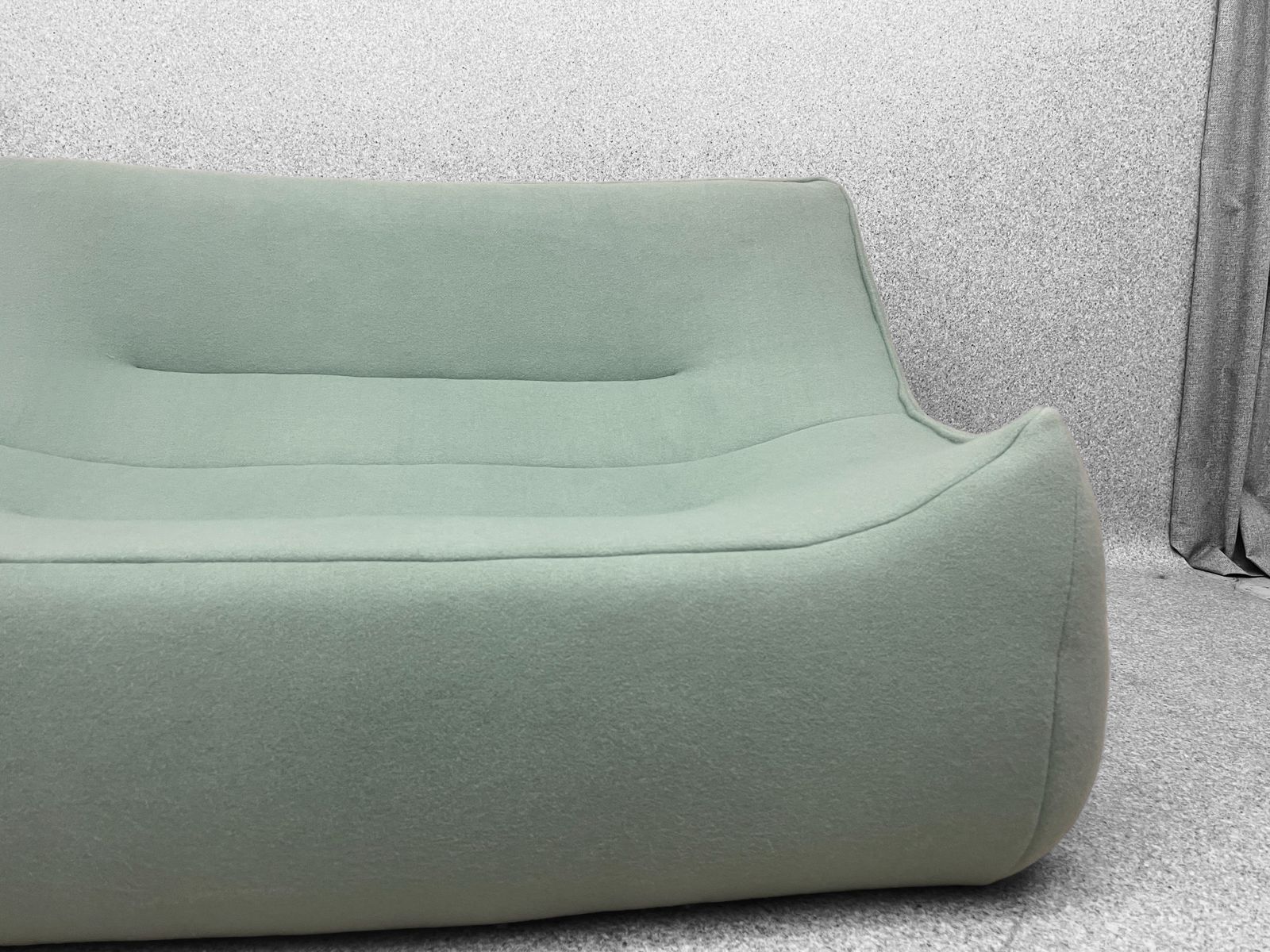 Vintage Sake Two Seater Modular Mint Colour Sofa By Ligne Roset photo buy