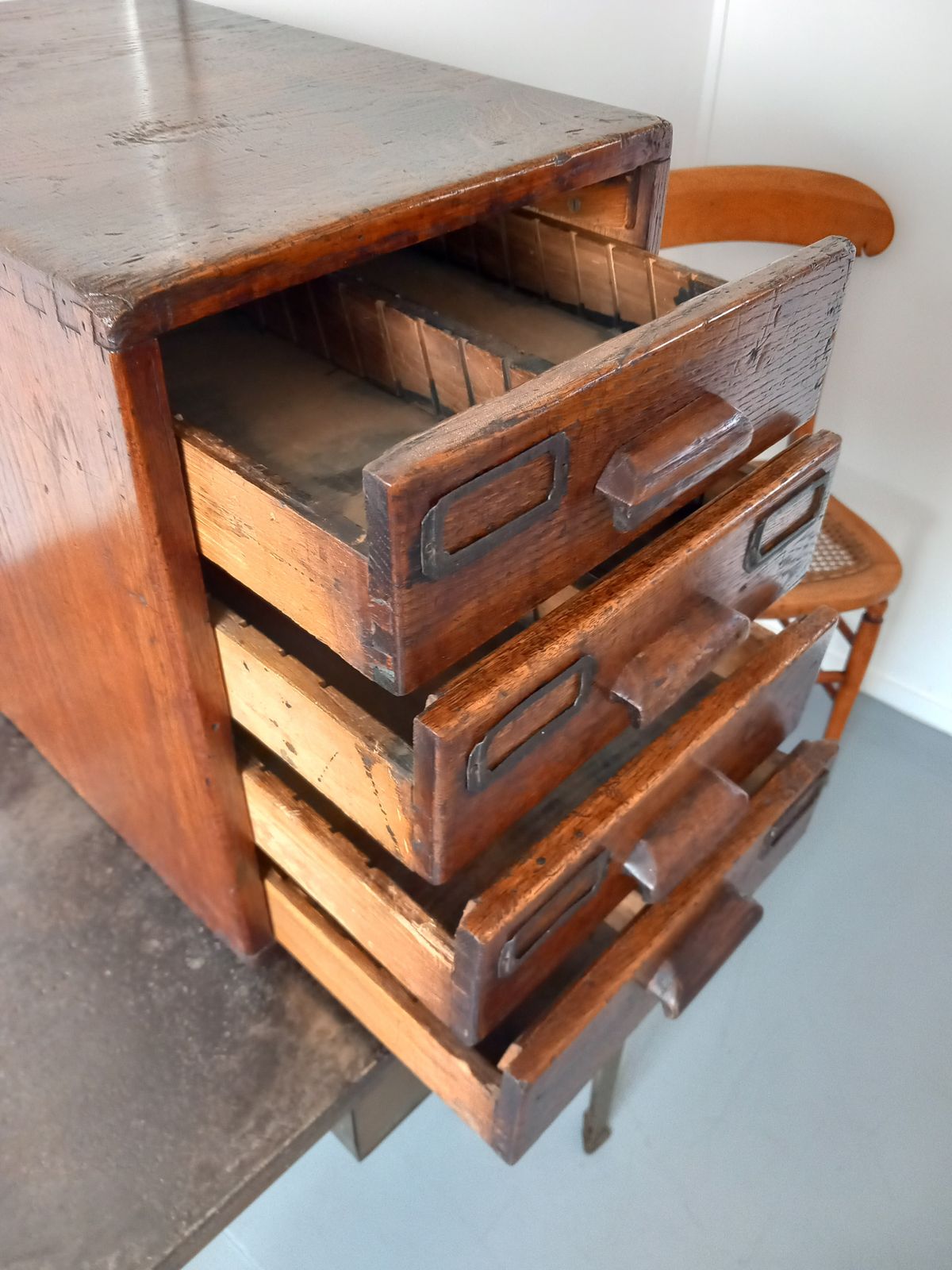 Small Solid Oak Chest Of Drawers photo Furniture
