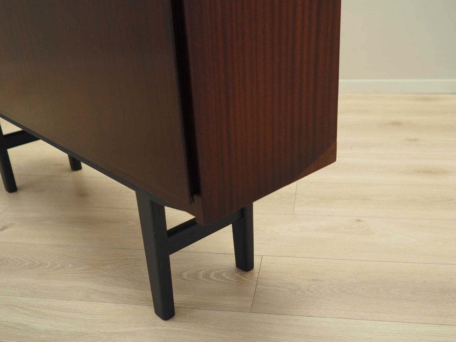 photo vinterior Mahogany Bookcase Danish Design 1970s Manufactured By Omann Jun