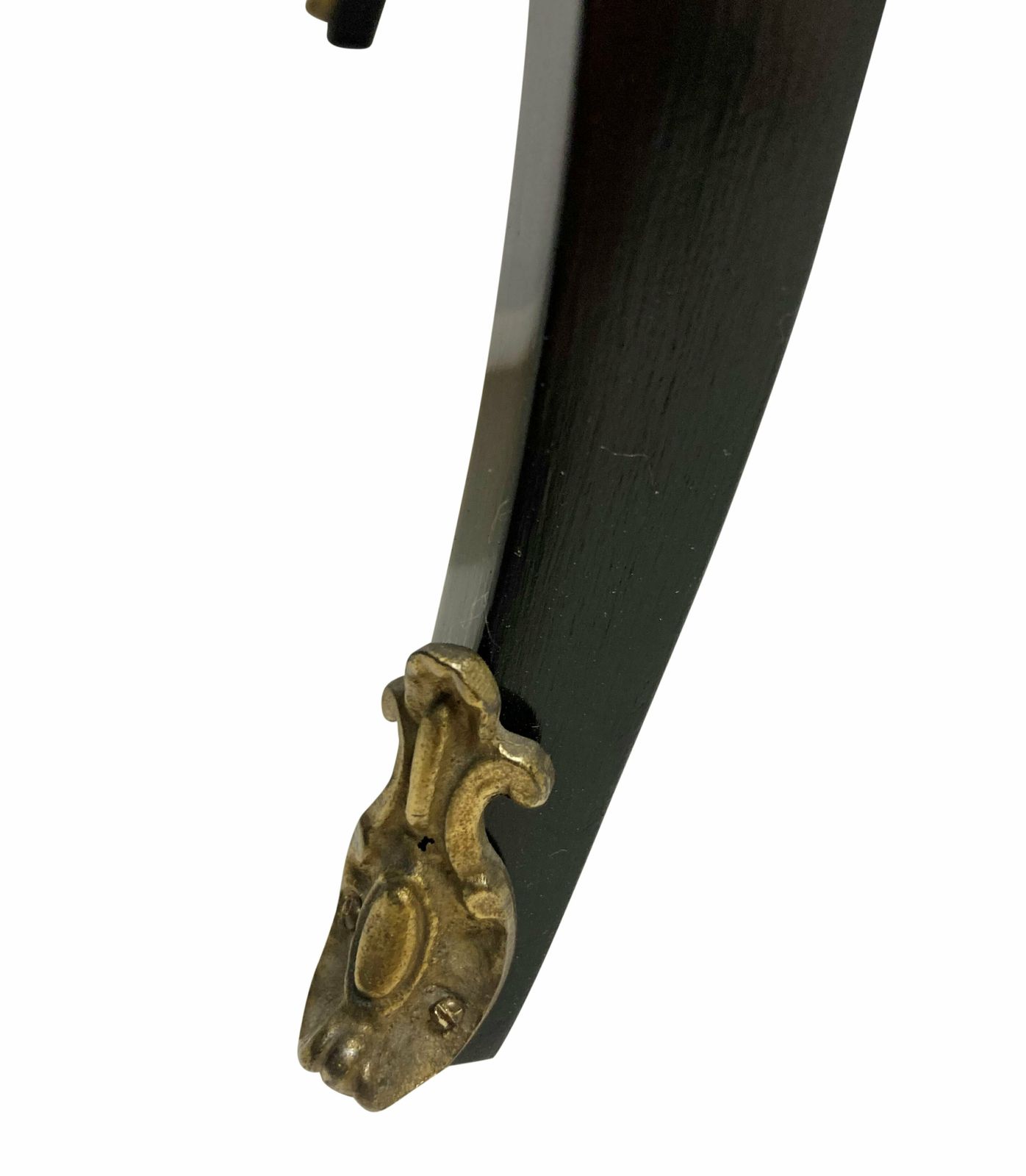 A French Black Lacquered Louis XV Style Occasional Table photo Furniture