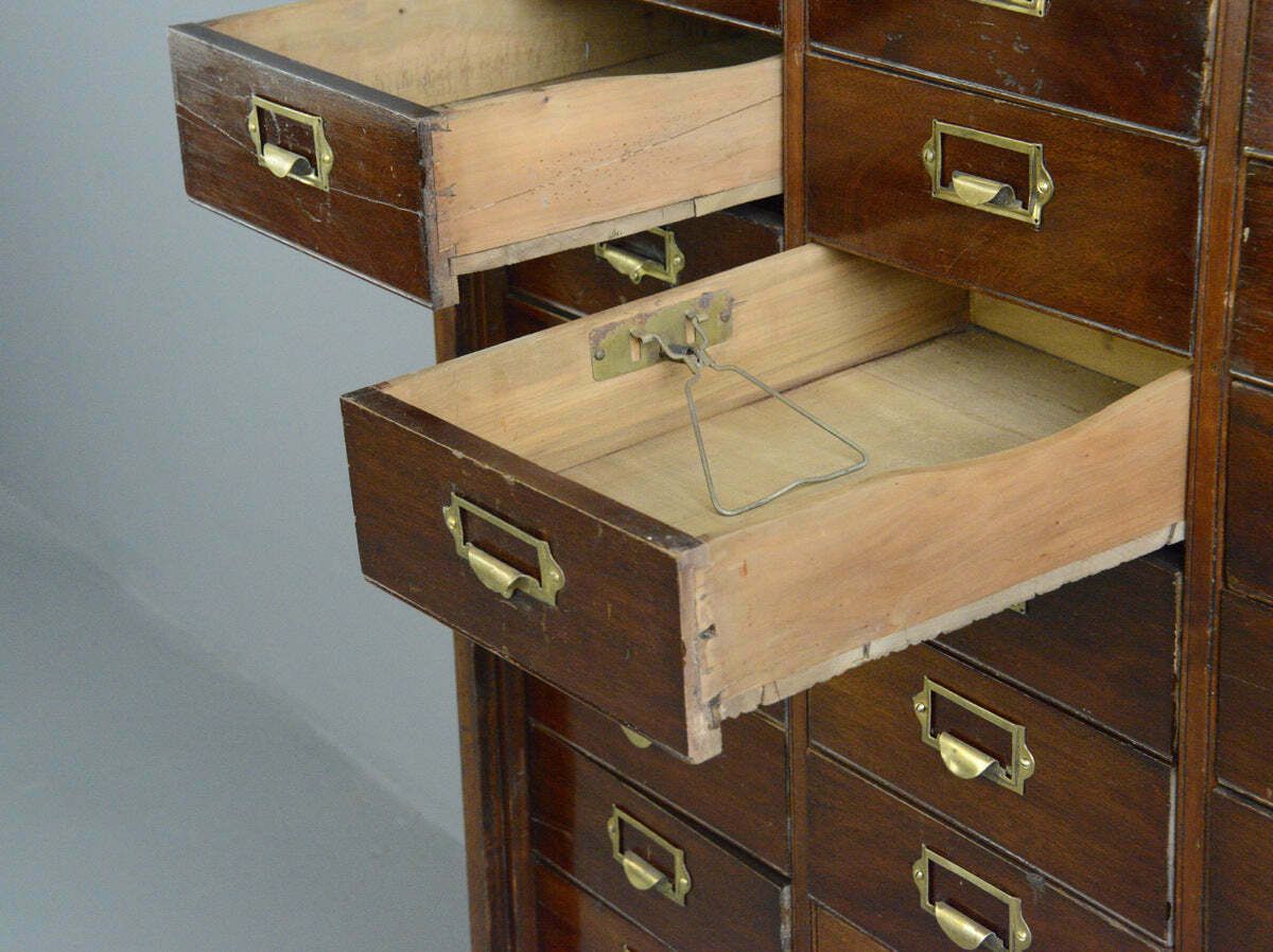 photo for sale Early 20th Century Mahogany Solicitors Drawers