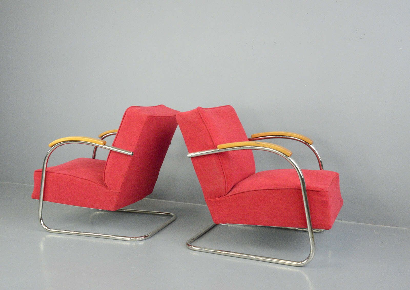 photo for sale Bauhaus Armchair By Mucke Melder Circa 1930s