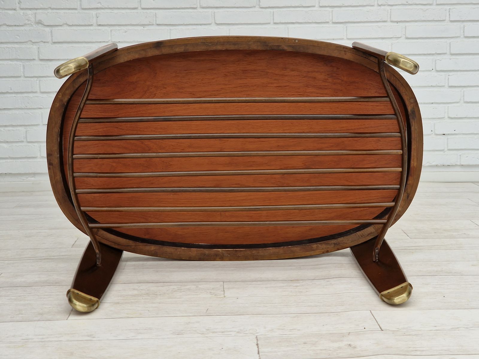photo vintage 1930s, Danish Design By Edmund Jørgensen, Coffee Table, Original Condition.