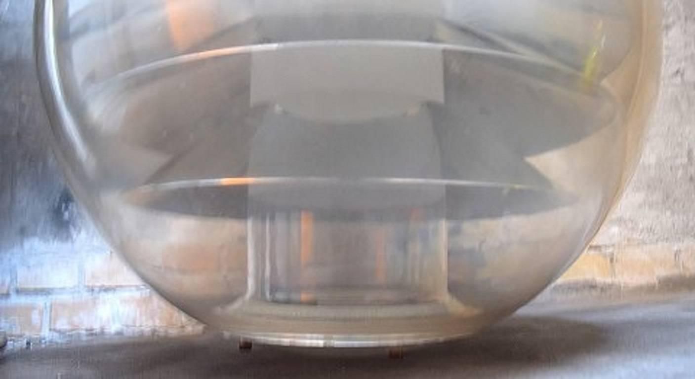 Poul Henningsen / Verner Panton Style Large Ceiling Lamp In Plexiglas photo vinterior