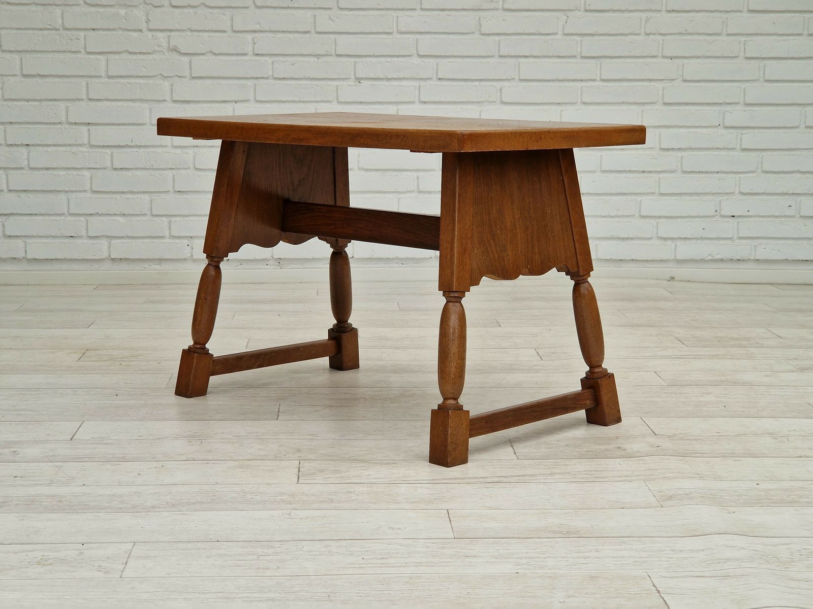 1950s, Danish Design, Oak Wood Coffee Table, Original Condition.