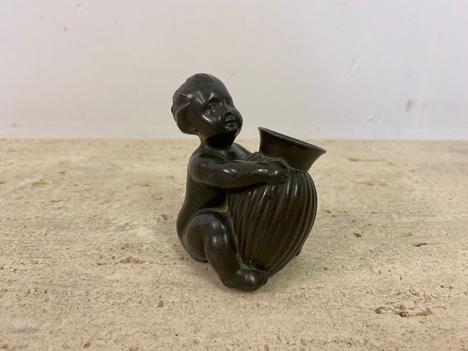 Small Baby Figurine Pen Holder By Just Andersen photo furniture