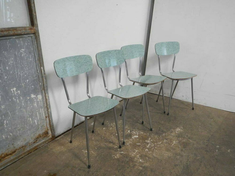 Speckled Green Formic Set, 1960s, Set Of 4 photo furniture