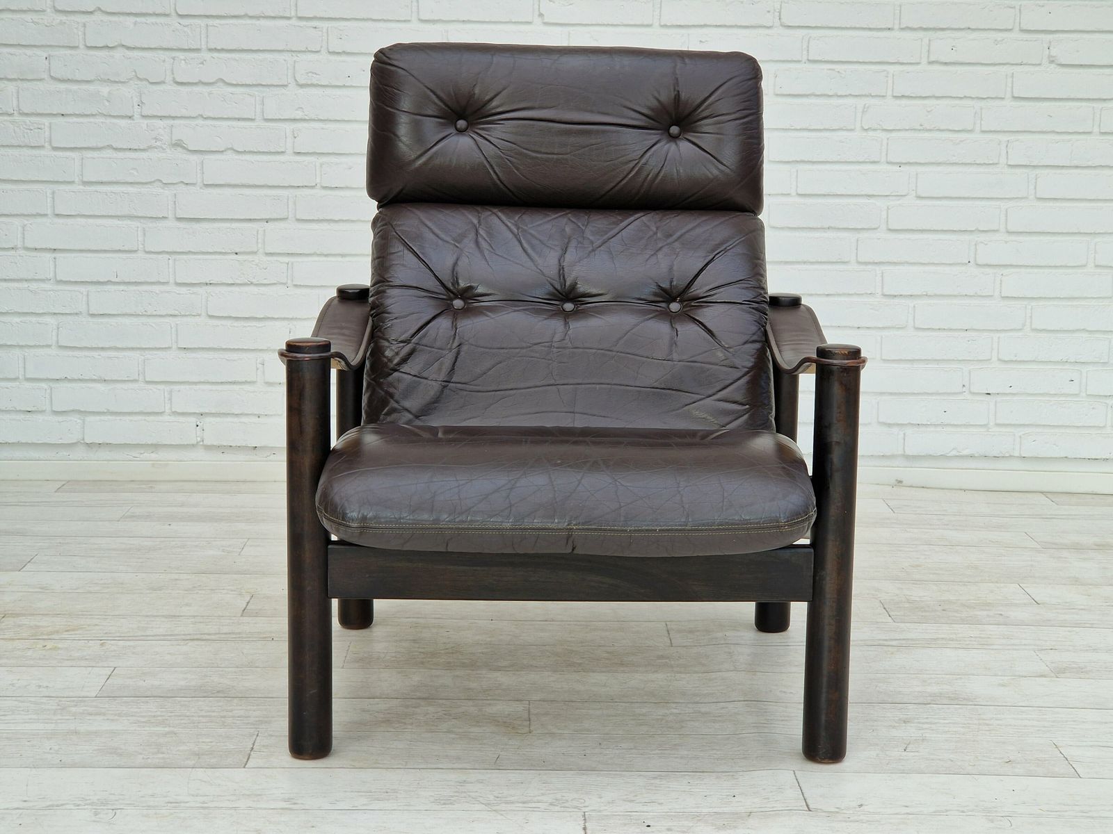 1970s, Danish Design By Ebbe Gehl & Søren Nissen, Lounge Armchair, Original Good Condition. photo Furniture