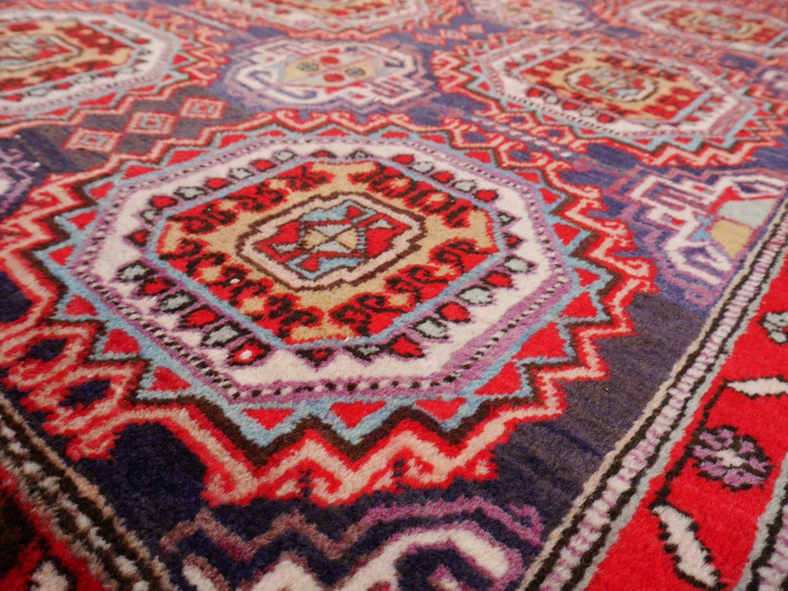 Loper Kaukasisch Tapijt Vintage Azeri Turkmeens Design Djoharian Collection photo 2459.0