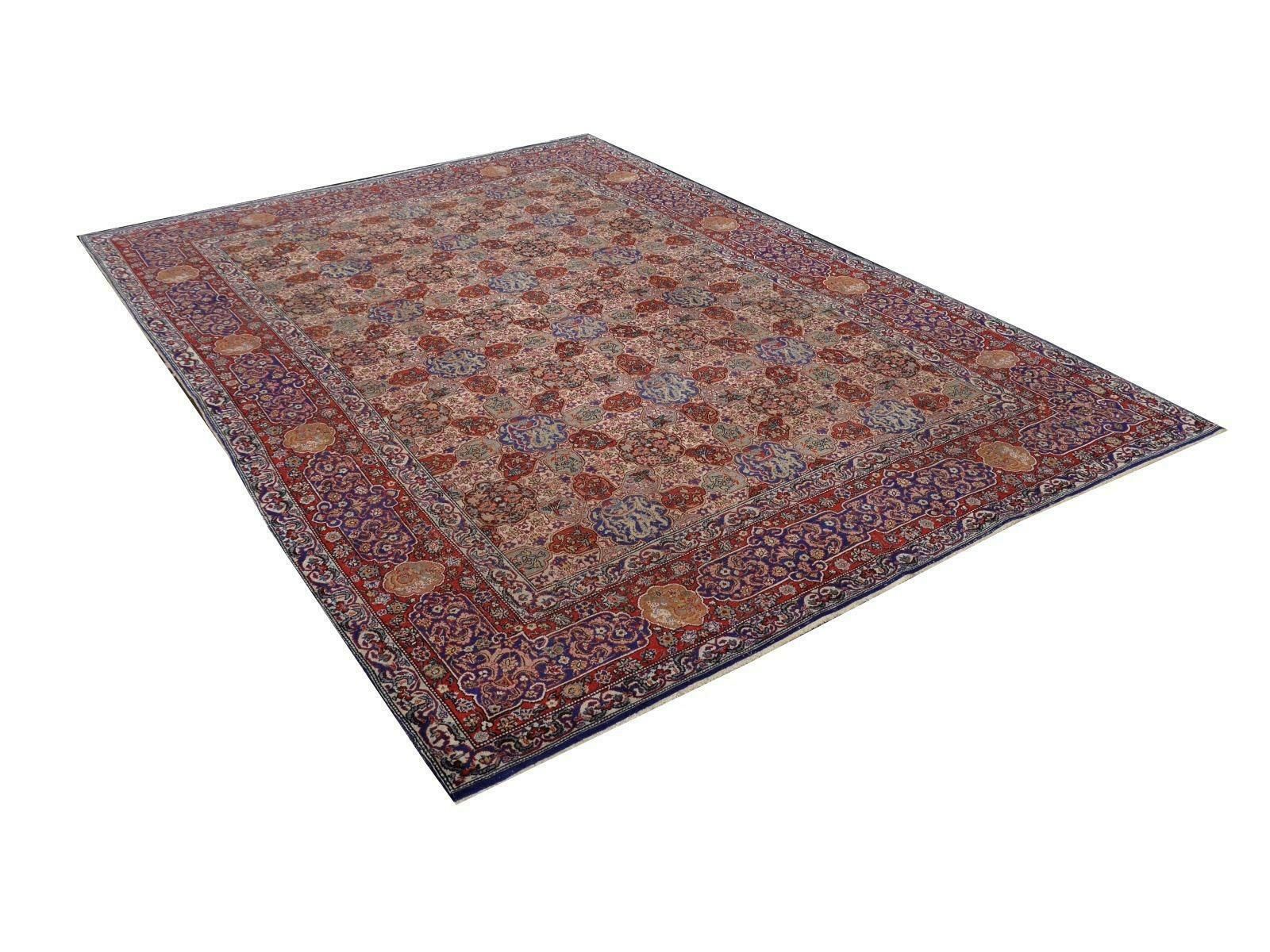 Antique Dragon Rug Hand Knotted In Hereke Turkish Carpet photo for sale