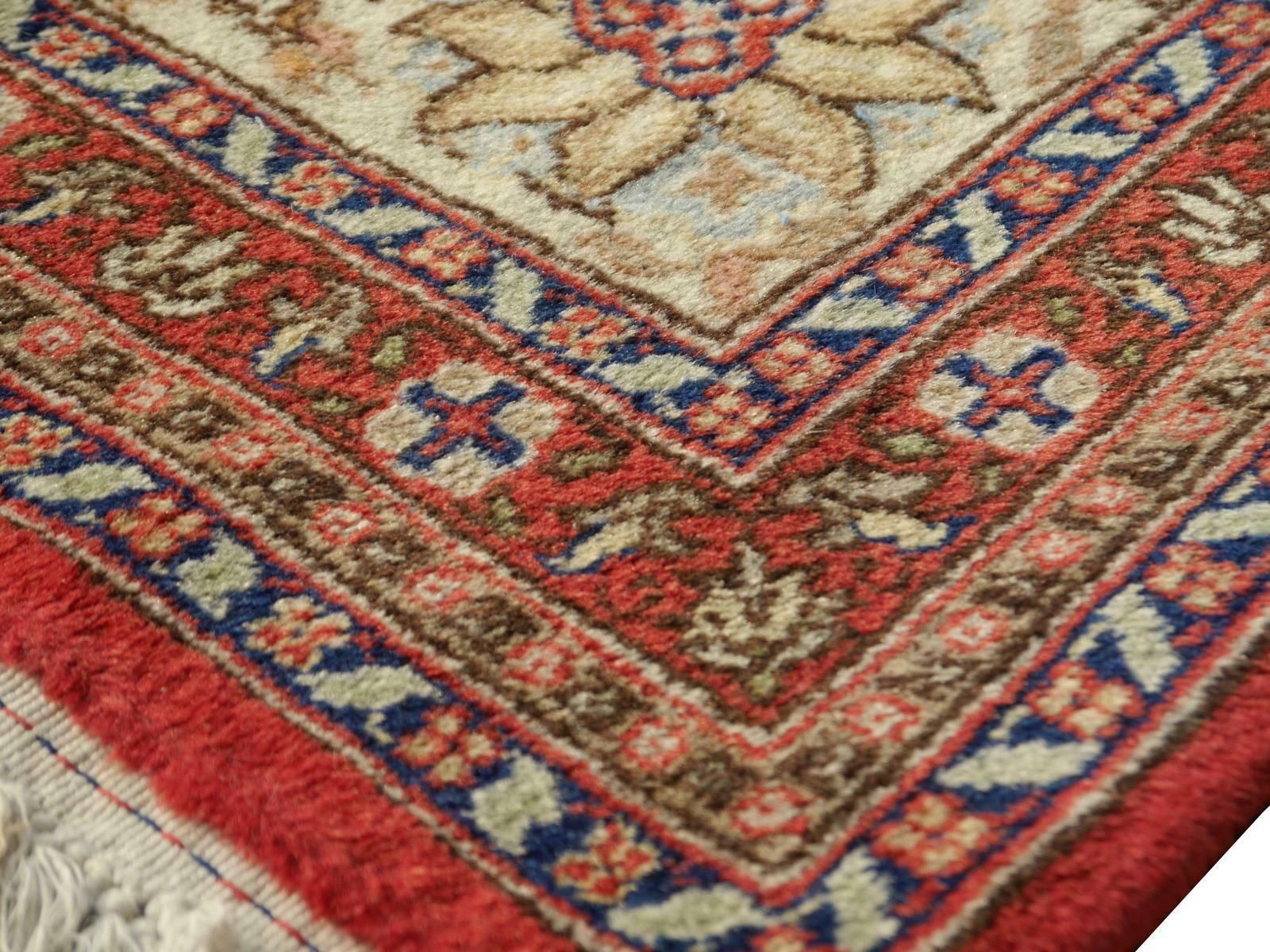 Kerman Style European Hand Knotted Rug 13 X 10 Ft Djoharian Collection photo vintage