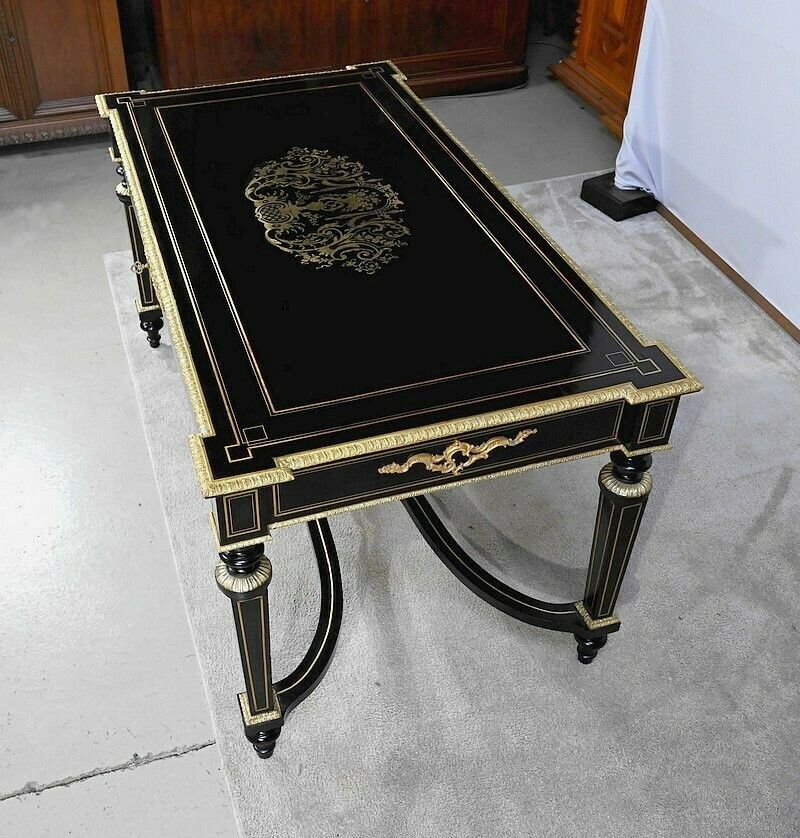 All Sided Desk, Napoleon III Period – Mid 19th Century photo 8353.3