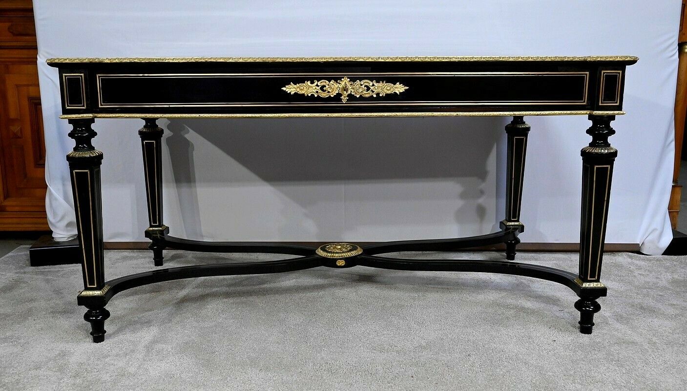 8353.3 All Sided Desk, Napoleon III Period – Mid 19th Century photo