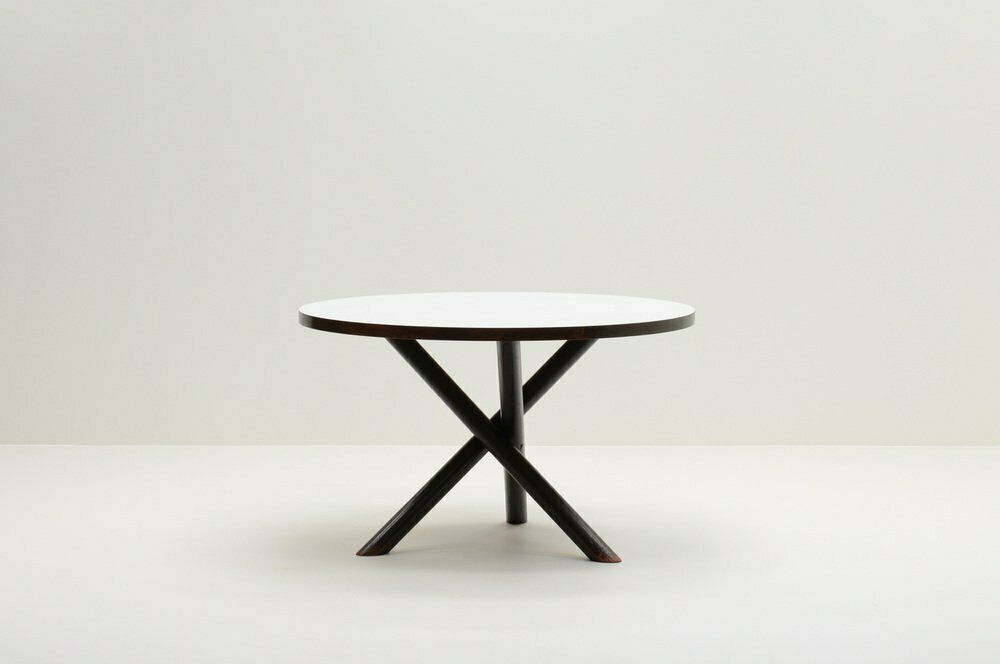 Dutch Plataan Dining Table By Gerard Geytenbeek For Zwijnenburg Meubel, 1960s photo furniture