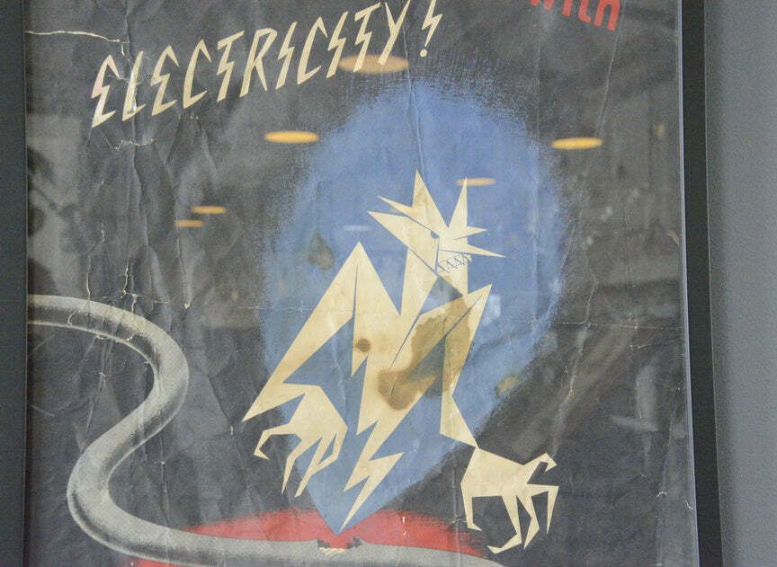 Ww2 Factory Safety Poster Circa 1940s photo vinterior
