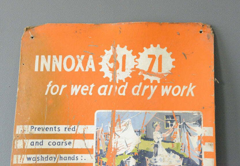 Ww2 Innoxa Advertising Sign 1940s photo 185.0