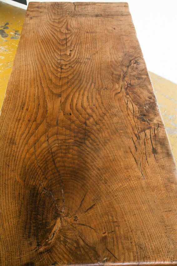 Old Coffee Table In Solid Oak Wood. France, Early Twentieth Century. photo buy