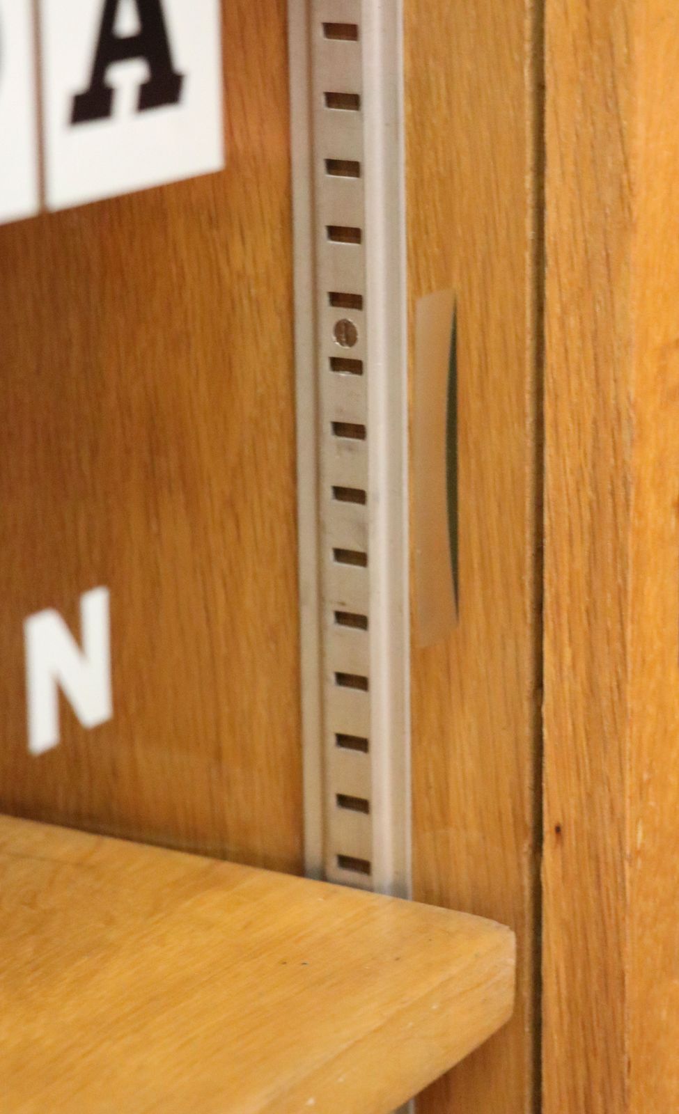 photo buy A Mid Century Light Oak Veneered Bookcase Later Sign Written For The Granada Television