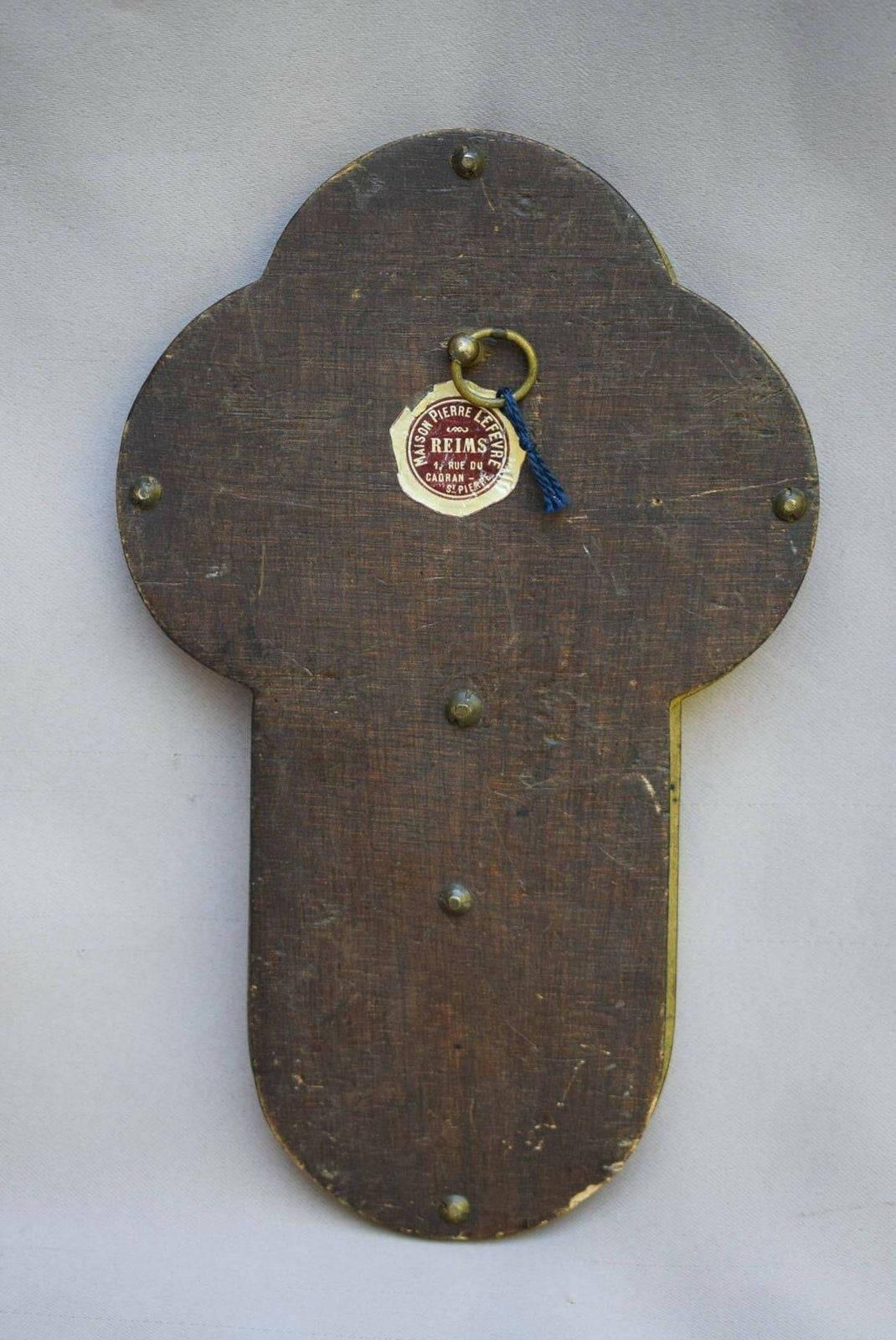 photo furniture Art Nouveau Wood Crucifix For Wall Cross Bronze