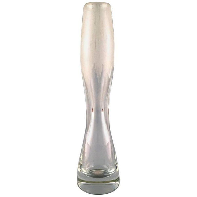 Bengt Orup Johansfors, Art Glass Vase, Designed In The 1950s 1960s