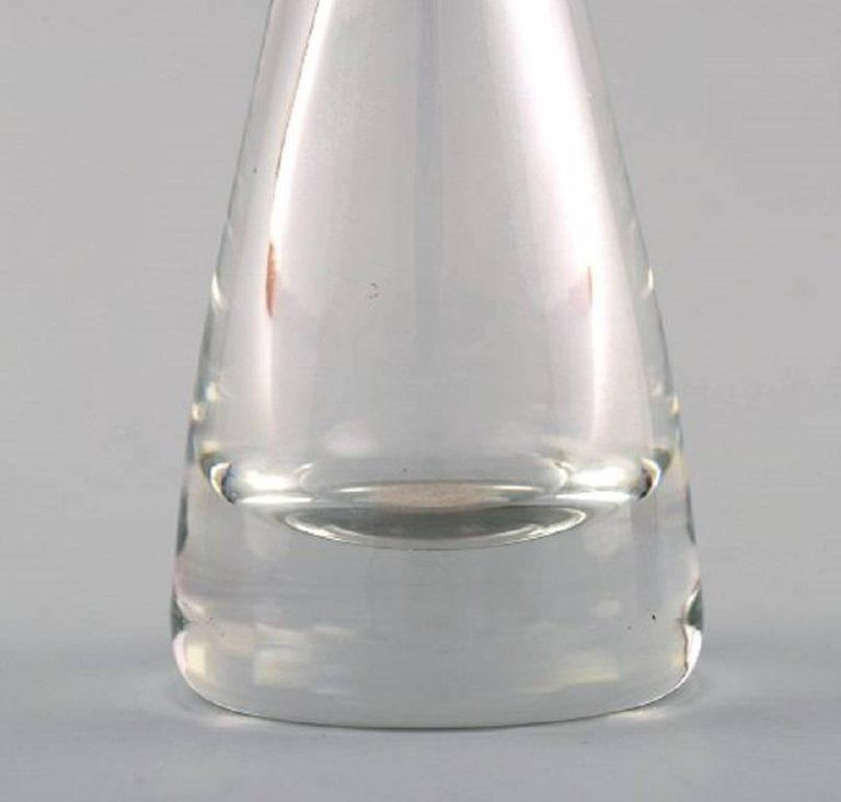 Bengt Orup Johansfors, Art Glass Vase, Designed In The 1950s 1960s photo for sale