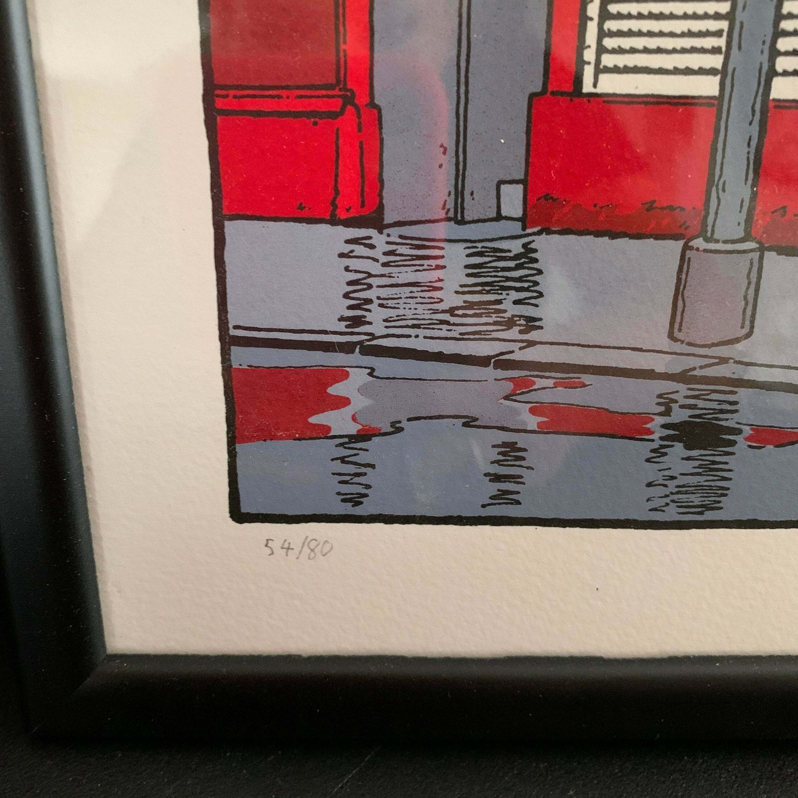 Charity Now Open Painting Signed Limited Edition 54/80 Thou Art In Hampstead Contemporary Art photo vinterior