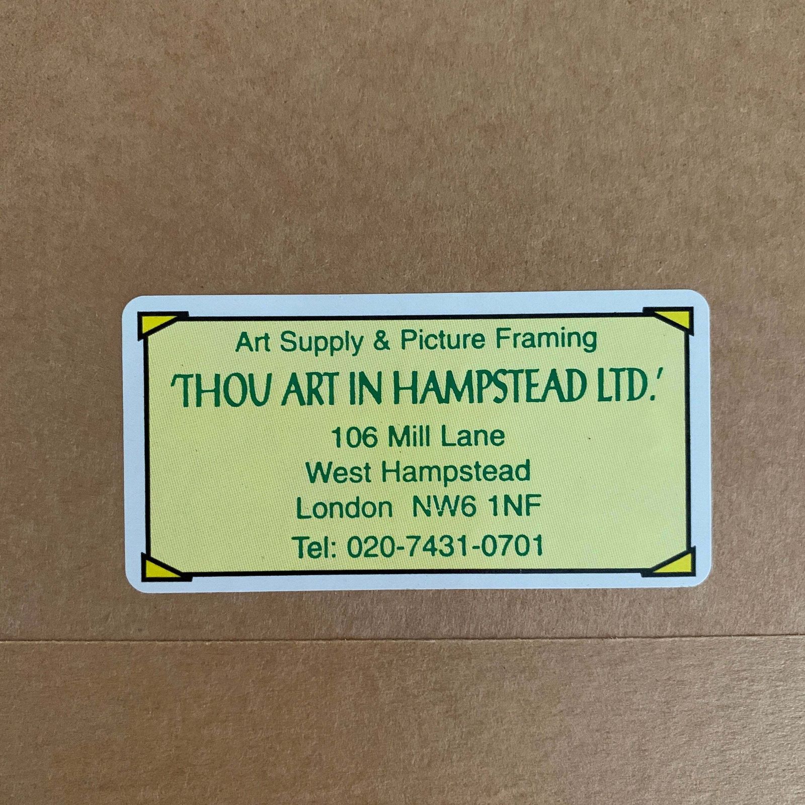 Charity Now Open Painting Signed Limited Edition 54/80 Thou Art In Hampstead Contemporary Art photo buy