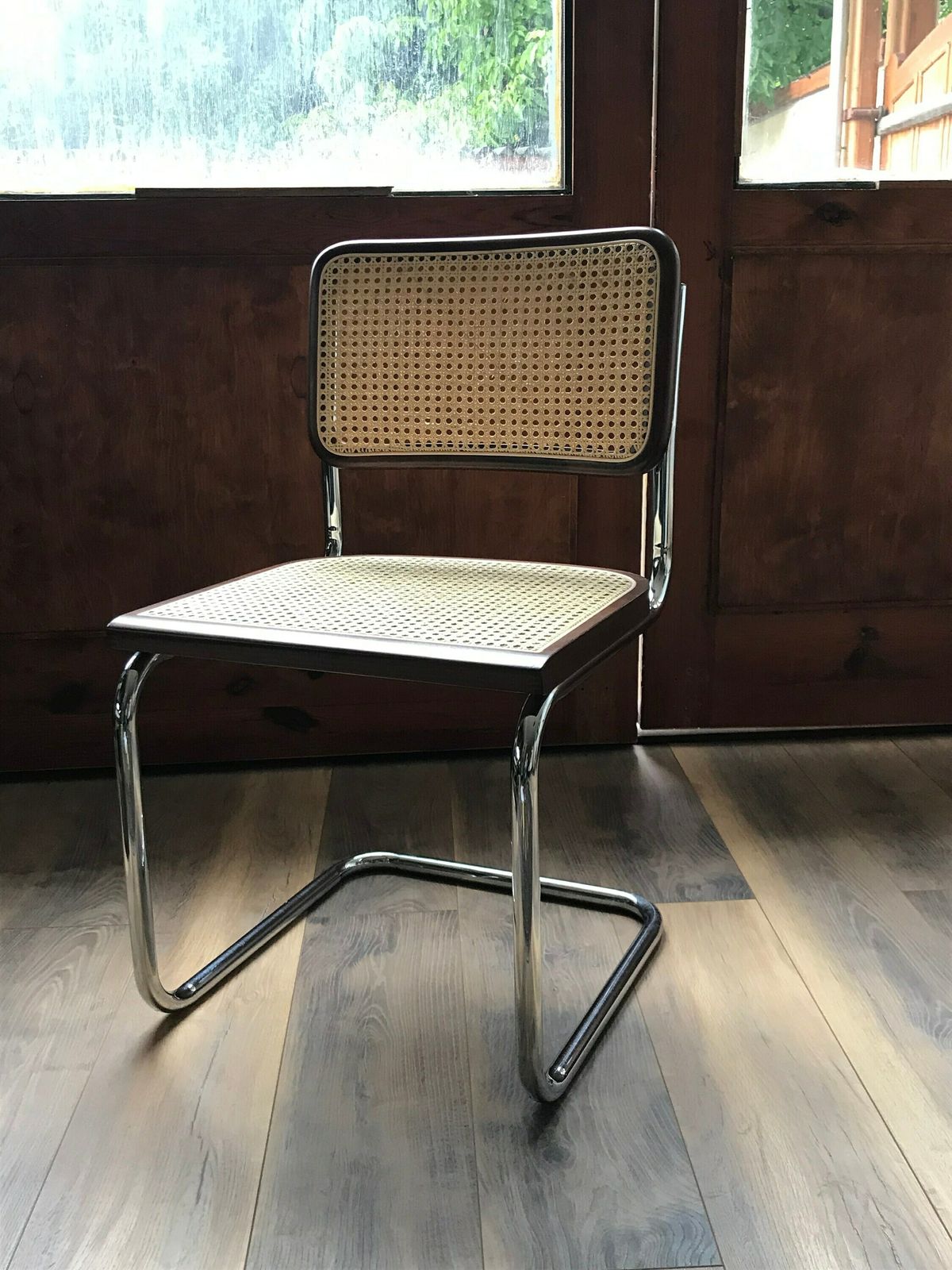Mid Century Modern Italian Marcel Breuer B32 Cesca Chair, 70s photo for sale