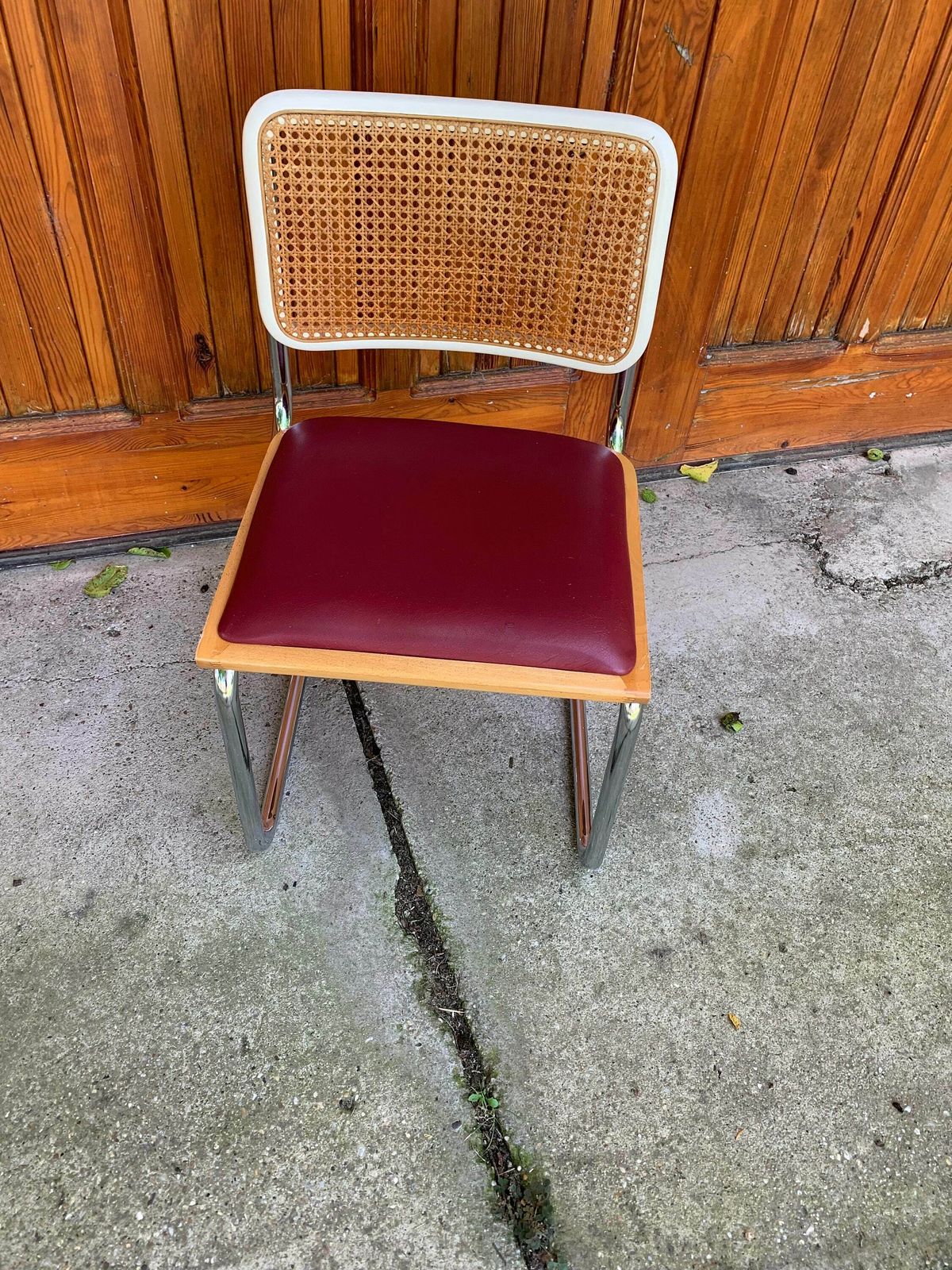 1 Of 4 Mid Century Modern Italian Marcel Breuer B32 Cesca Chair, 70s photo Furniture