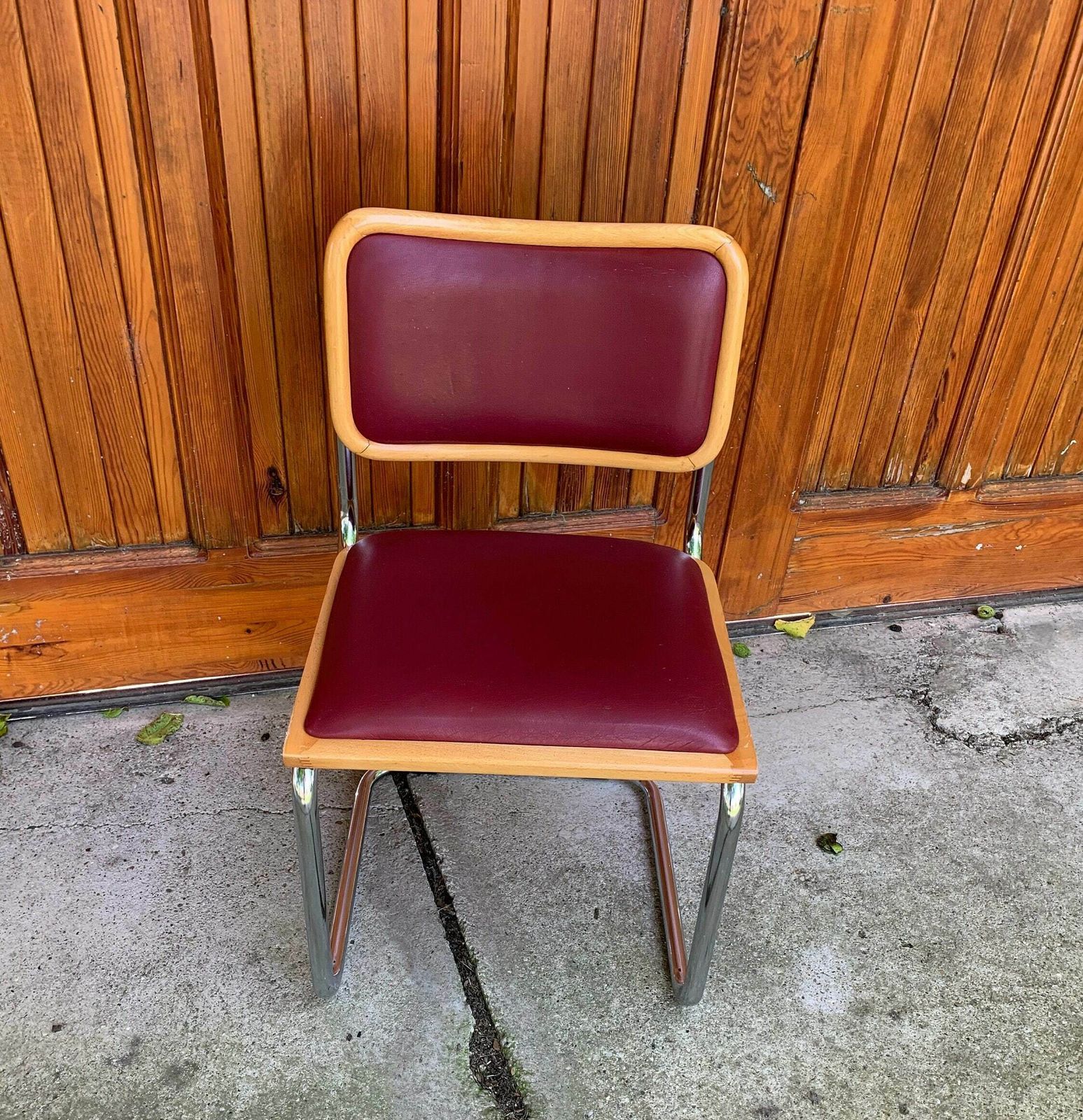 1 Of 4 Mid Century Modern Italian Marcel Breuer B32 Cesca Chair, 70s