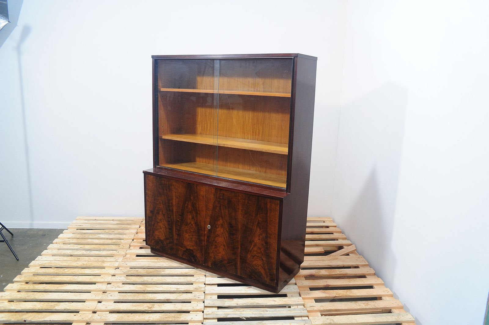 Midcentury Bookcase By Setona, 1950´S, Czechoslovakia photo Furniture