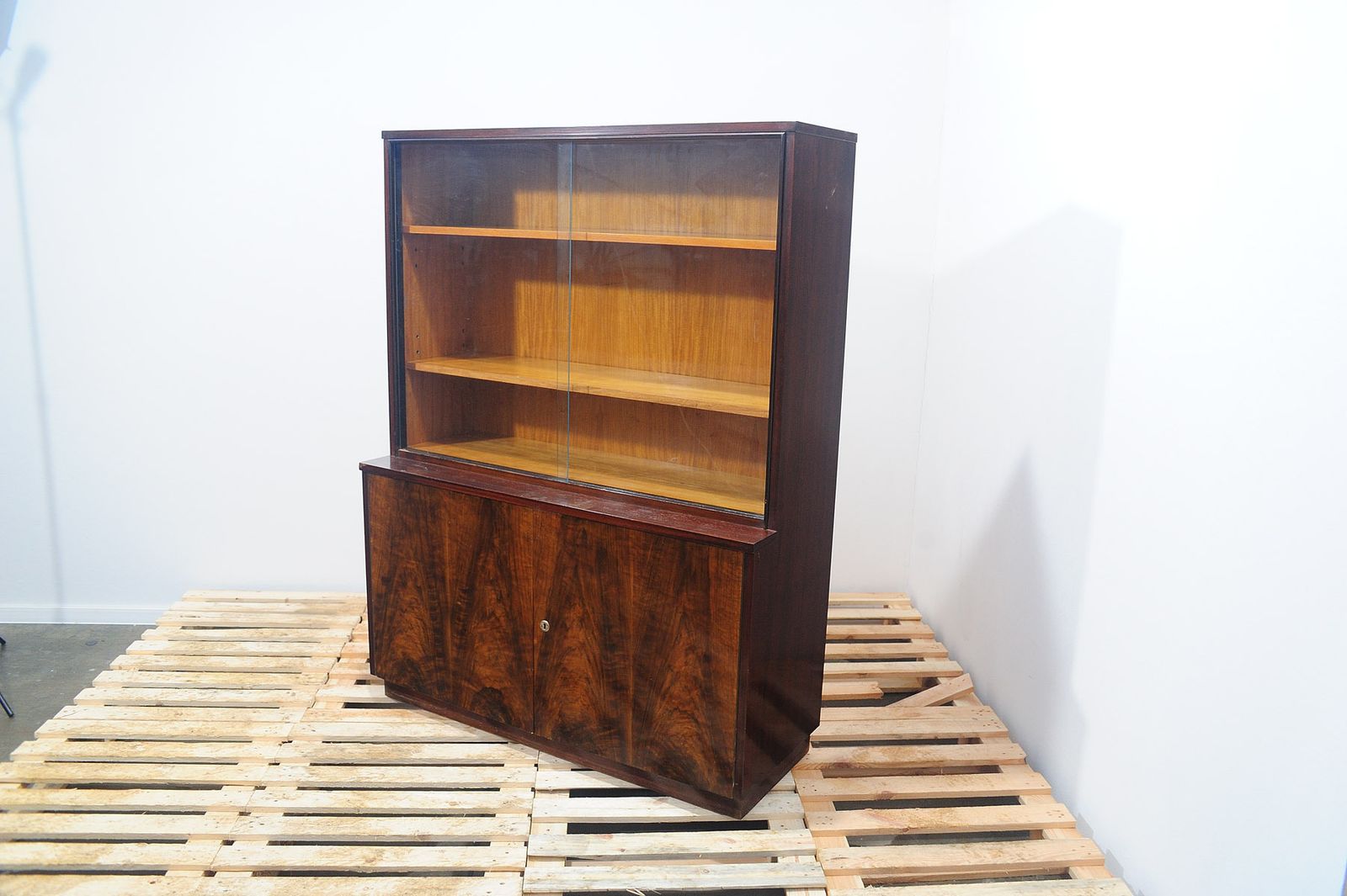 Midcentury Bookcase By Setona, 1950´S, Czechoslovakia photo 452.0