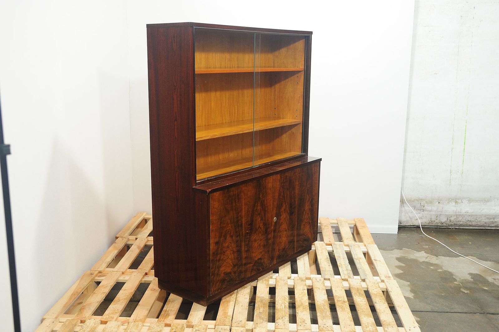 Midcentury Bookcase By Setona, 1950´S, Czechoslovakia photo vintage