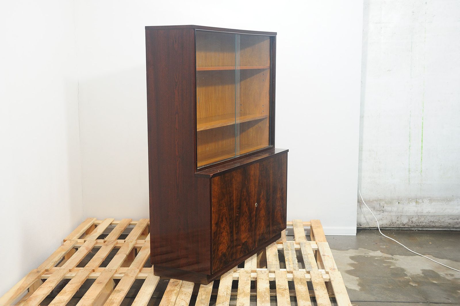 photo vintage Midcentury Bookcase By Setona, 1950´S, Czechoslovakia