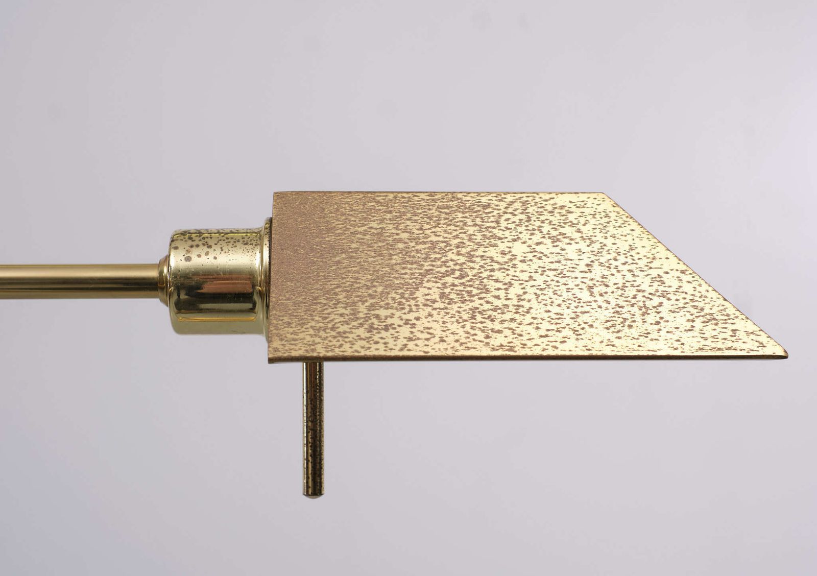 Holtkotter messing zwenkarm vloerlamp, ca. jaren 1970, Duitsland photo for sale