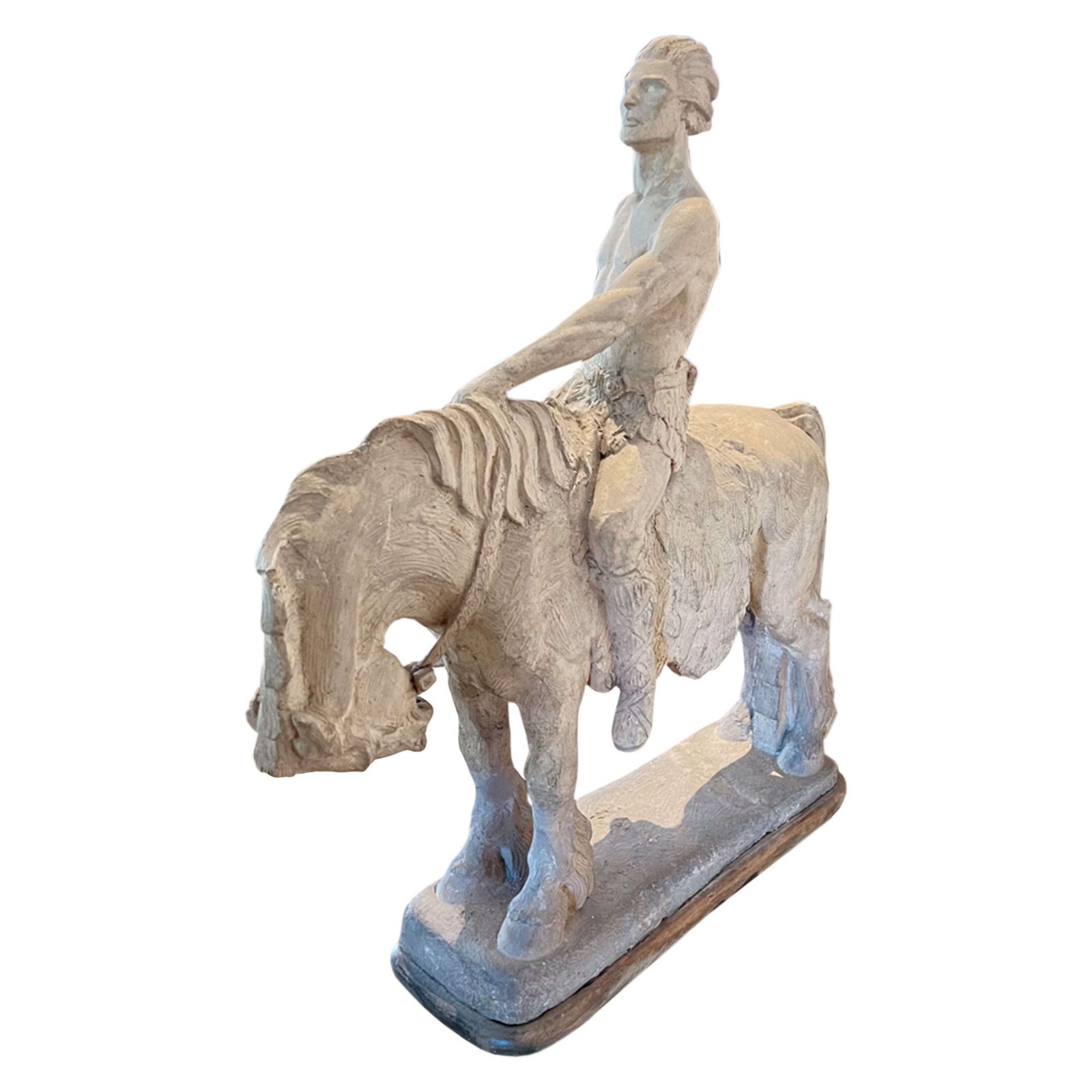 Terracotta Warrior On A Horse, 1910s photo furniture