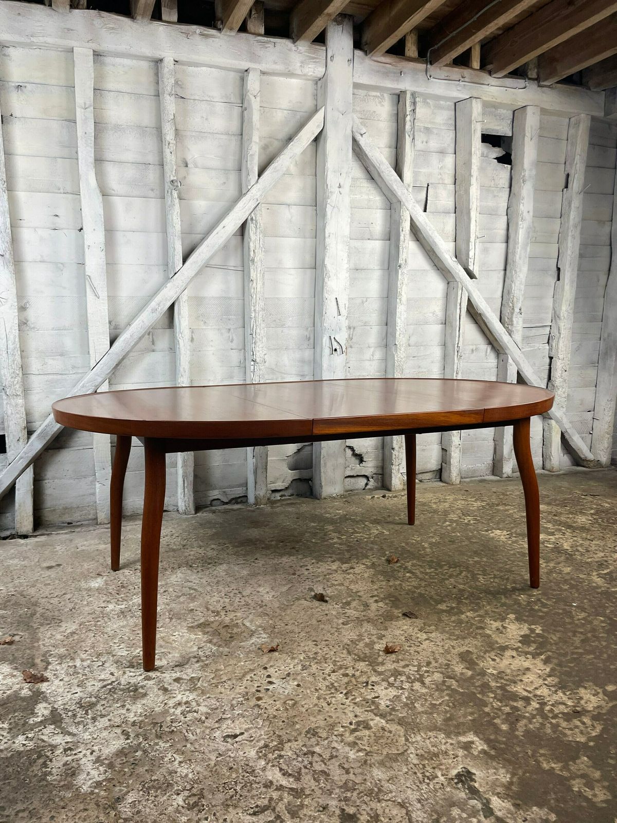 Mid Century Modern Finn Juhl Model Nv 56 Teak Dining Table Produced By Niels Vodder In Denmark, 1950’s photo furniture
