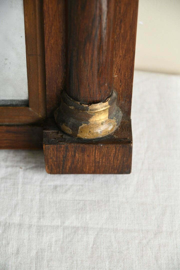 photo for sale Antique Rosewood Overmantle Mirror