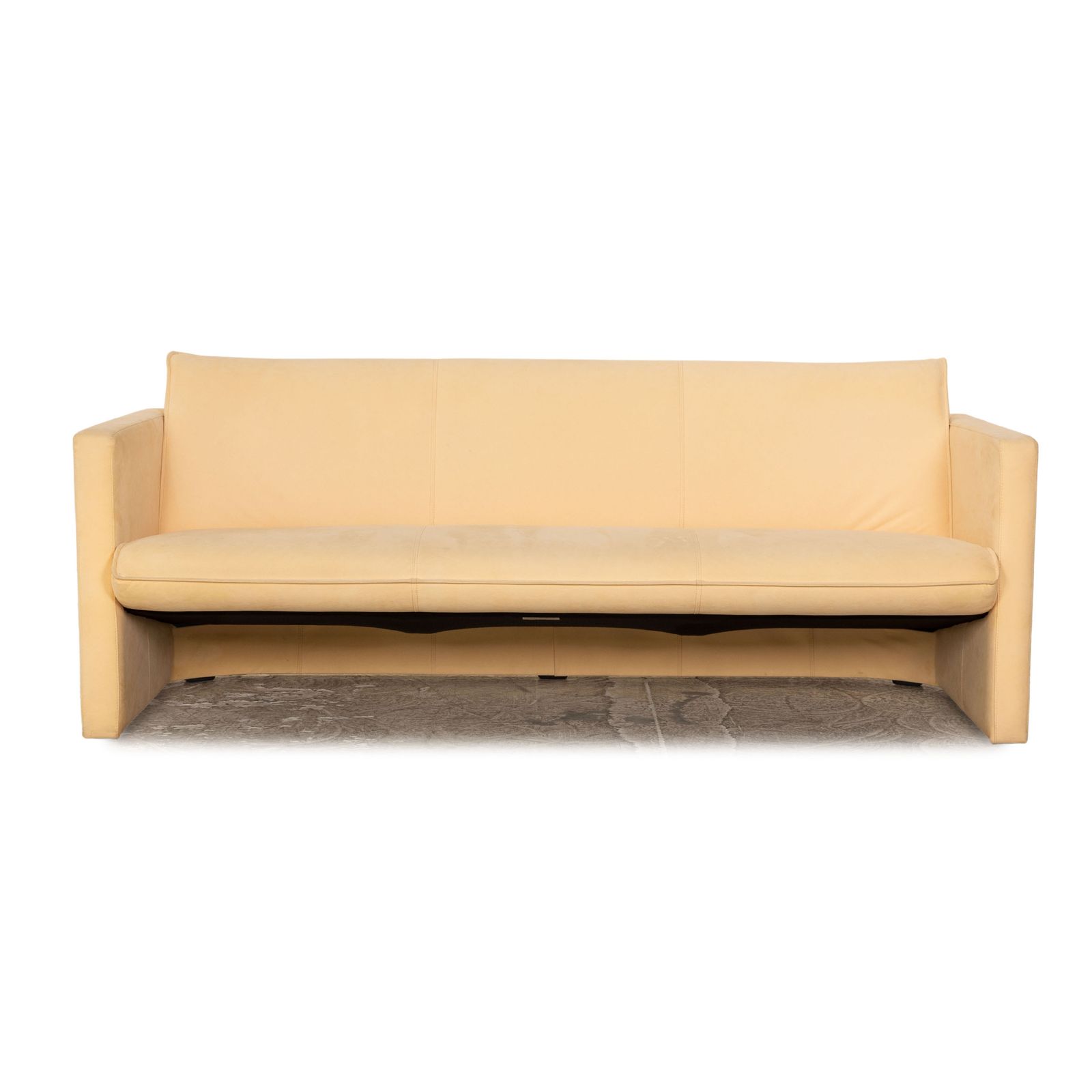Canapé Leolux 3 places en tissu beige