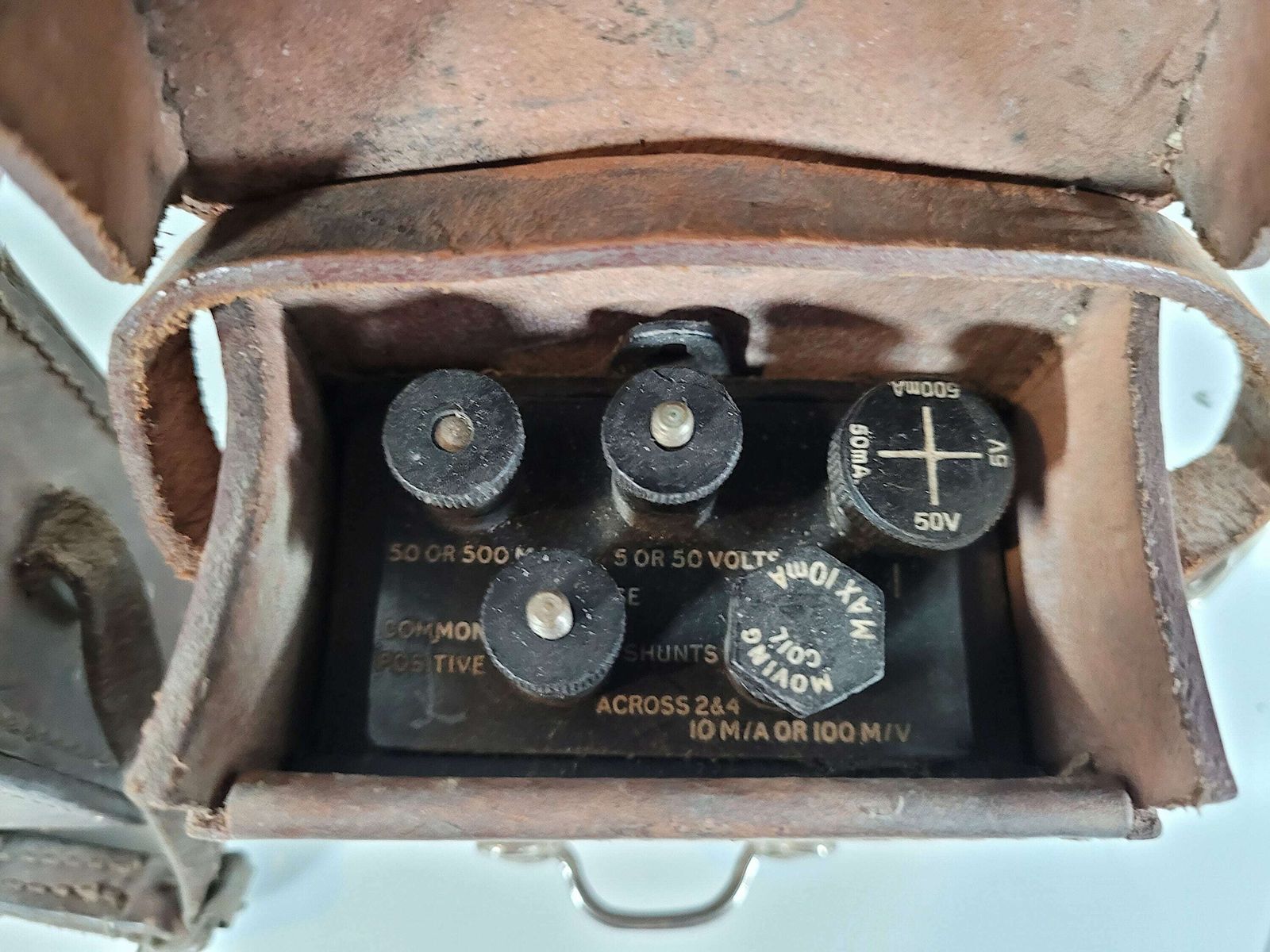 Vintage Gpo Test Meters / Voltmeter / Ammeter / Electrical Testing Equipment photo Home Decor