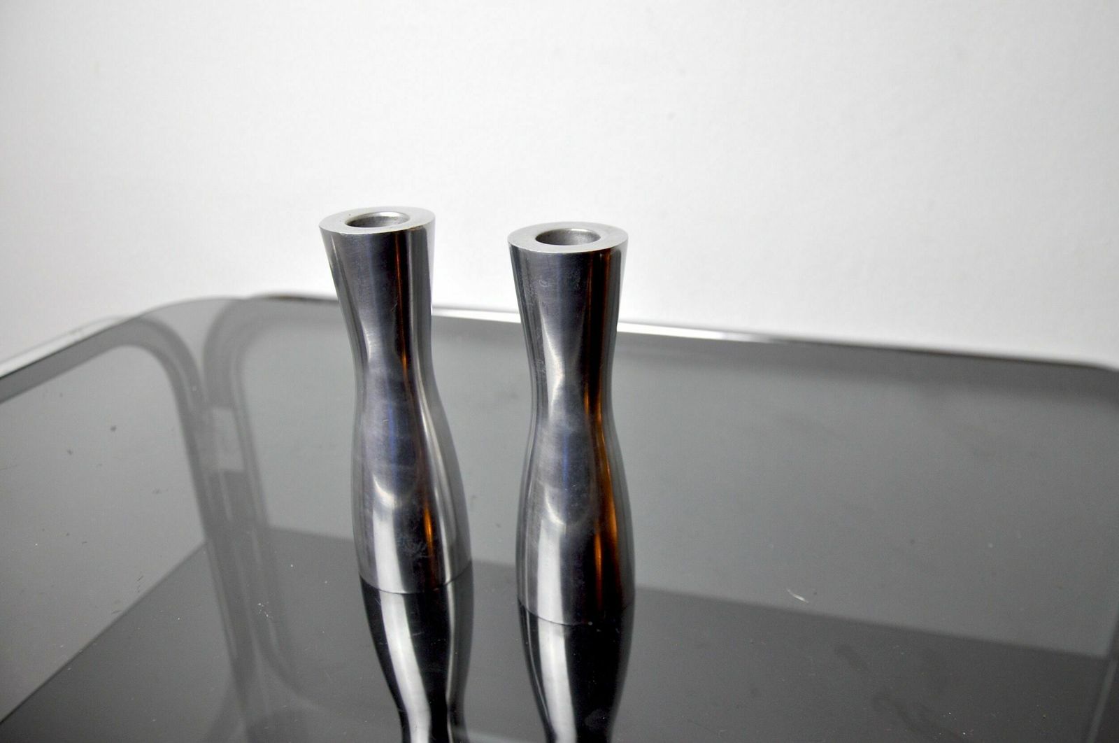 Pair Of Candlesticks Gota Erika Pekkari, Scandinavian, 1990 photo Home Decor