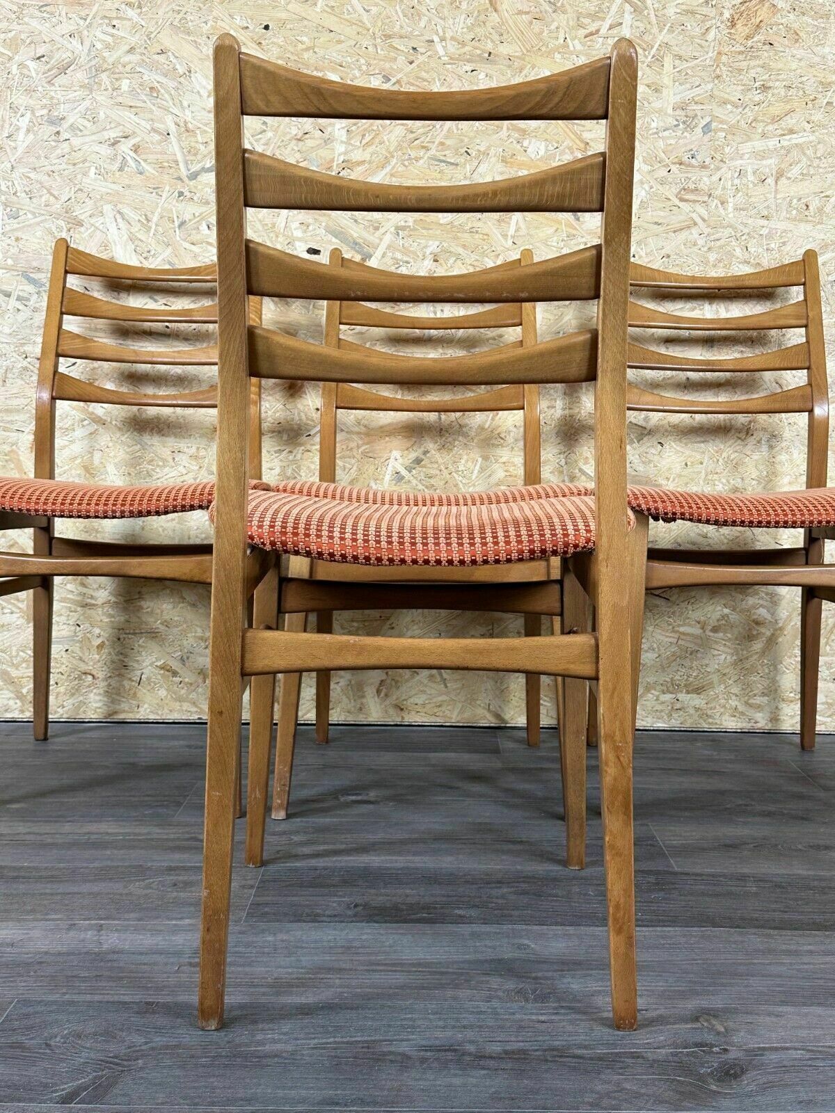 photo vintage 4x 60s 70s Dining Chair Dining Chair Mid Century Danish Modern Design