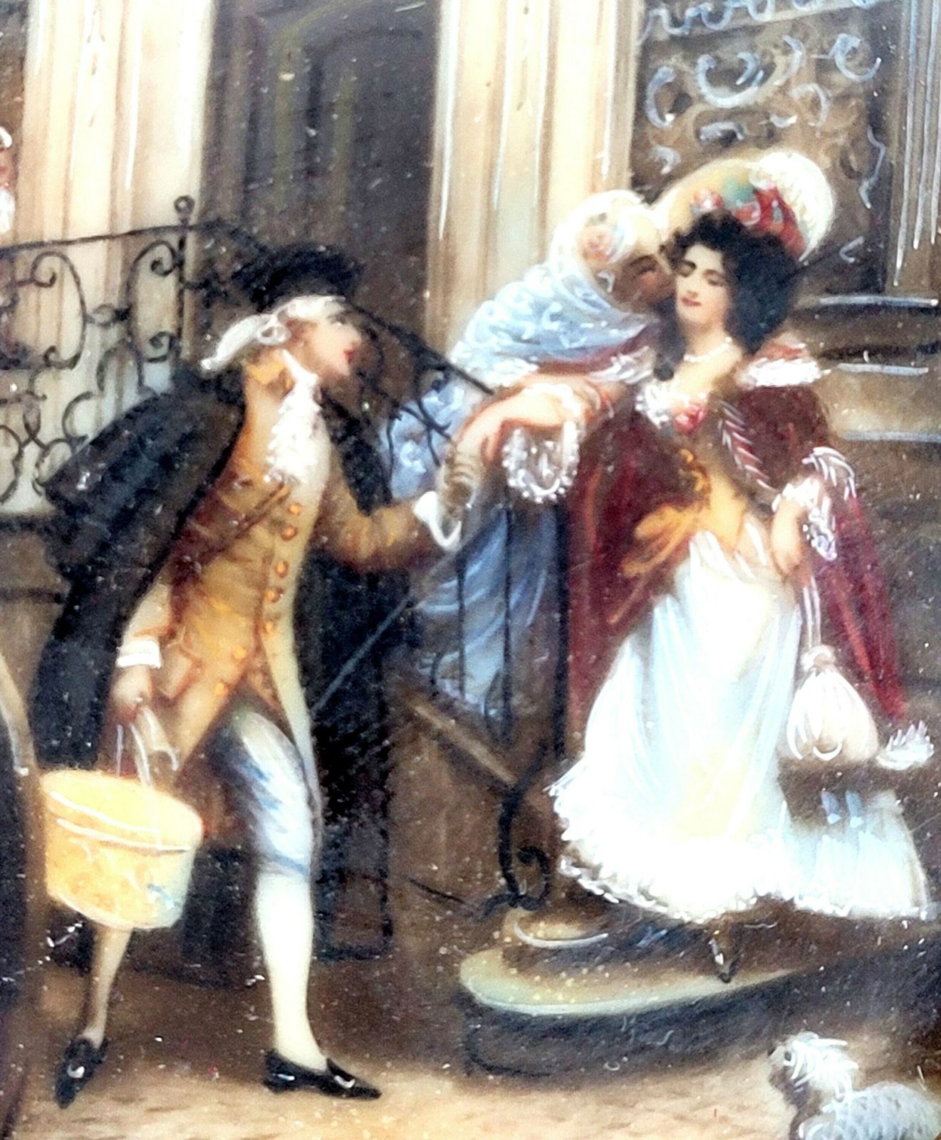 A Set Of Two Mid Century Reproduction Prints / Baroque Prints photo Art
