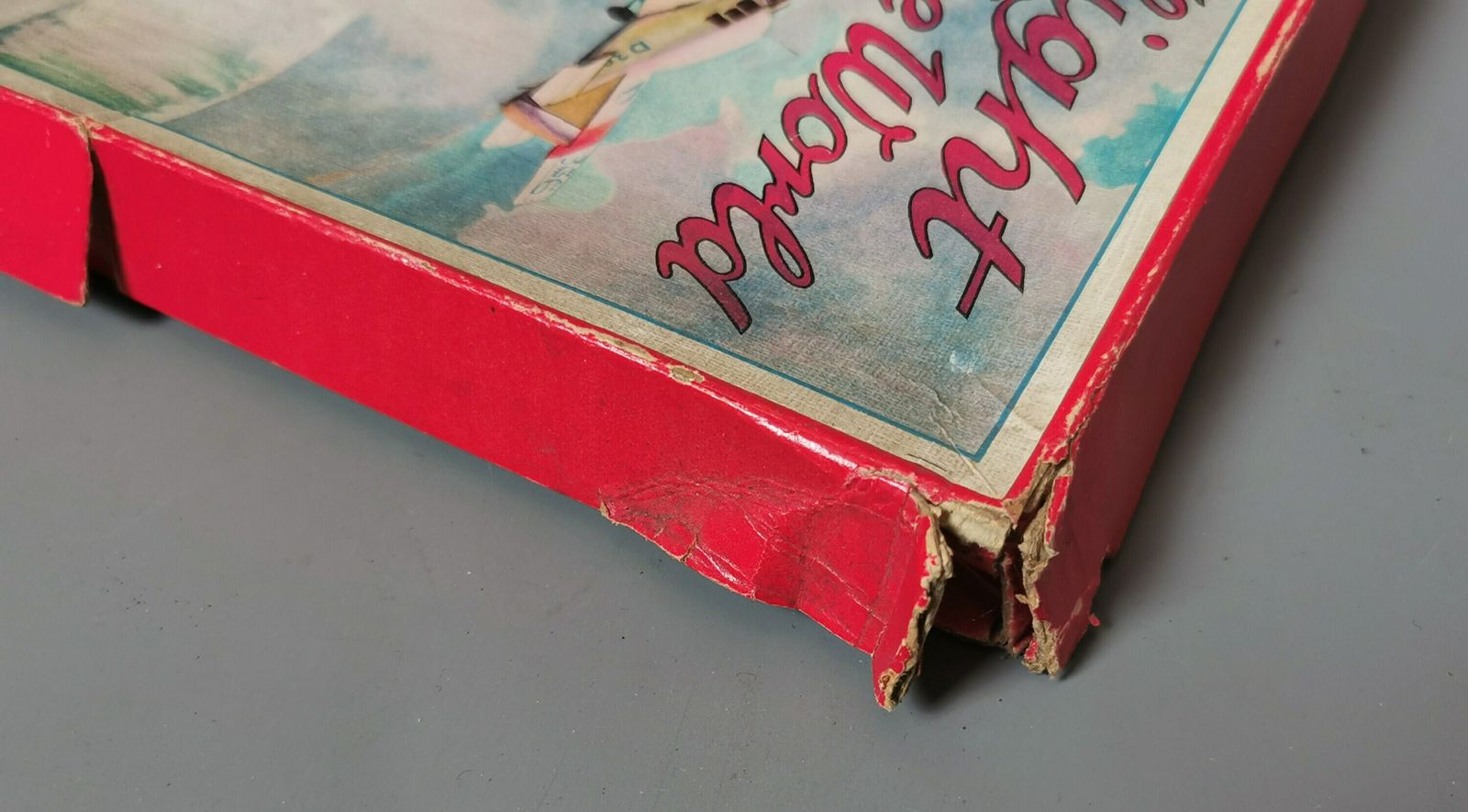 photo furniture Rare Vintage 1930's Board Game, A Flight Around The World