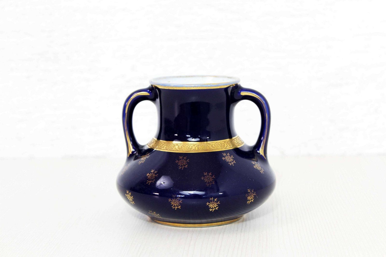 Art Nouveau Porcelain Vase From Limoges France