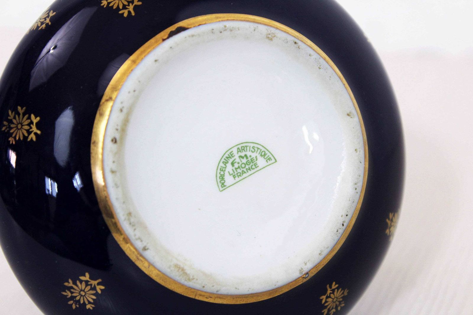photo for sale Art Nouveau Porcelain Vase From Limoges France