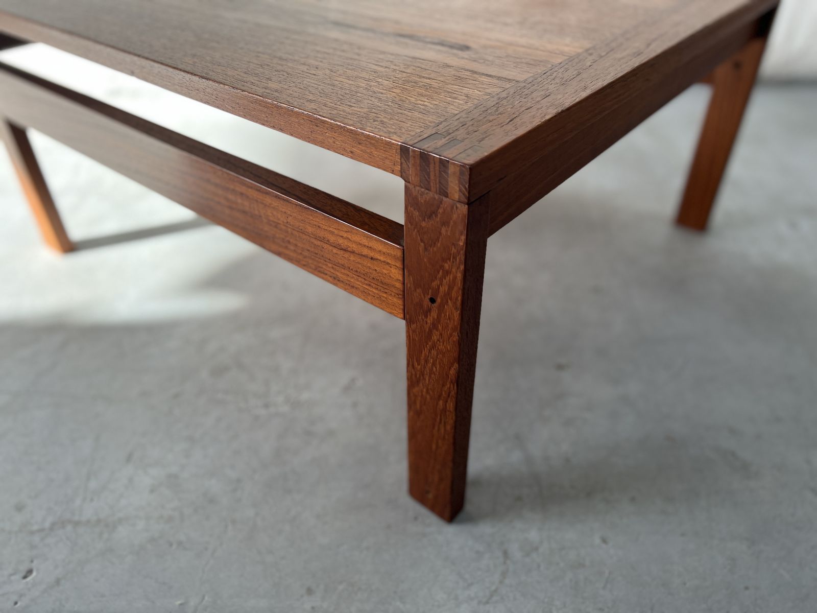 Teak Danish Modular Coffee Table By Ole Gjerlov Knudsen & Torben Lind For France & Son photo 585.0